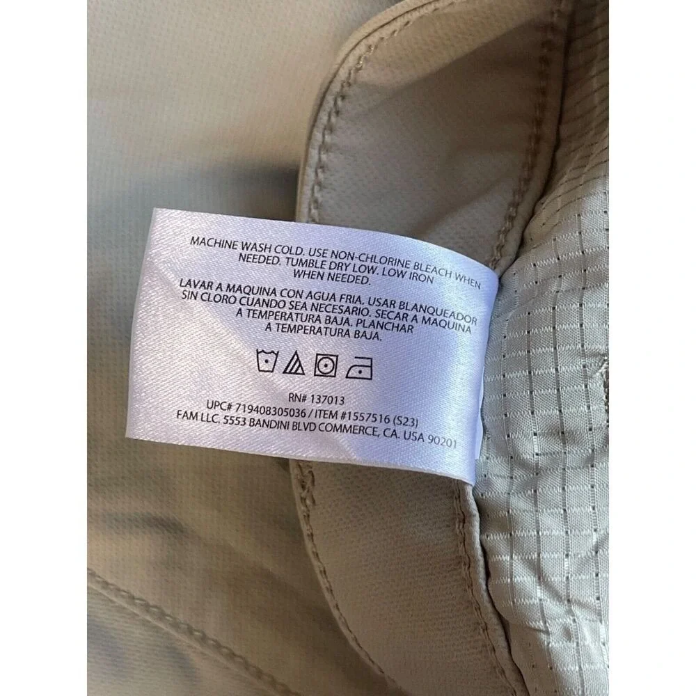 Banana‎ Republic Pants Mens 36/32 Khaki Color Performance Golf Travel Flat Front